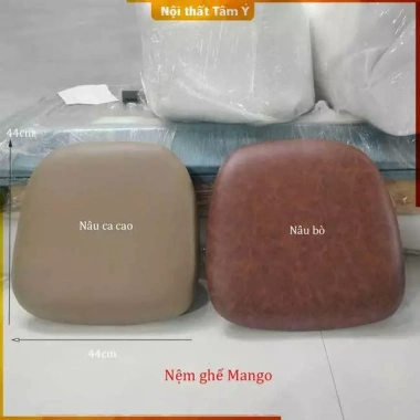 Nệm thay thế ghế Cabin Panda, Mango - Da simili sang trọng, giảm còn 75.000đ
