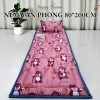 Nệm văn phòng 80x200cm - Trải sàn hỗ trợ lưng, thoáng khí, gập gọn dễ vệ sinh, giá ưu đãi 160k 6