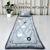 Nệm văn phòng 80x200cm - Trải sàn hỗ trợ lưng, thoáng khí, gập gọn dễ vệ sinh, giá ưu đãi 160k 7