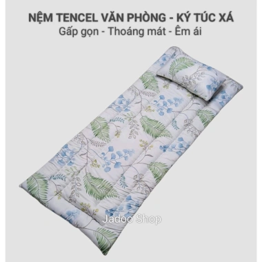 Nệm Văn Phòng Ngủ Trưa Gấp Gọn Kimhome Vải Tencel Mềm Mát Không Nóng Lưng 386.400₫