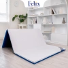 Nệm Xếp Cao Su Thiên Nhiên Felix 5cm Hỗ Trợ Lưng Khử Mùi Thoáng Khí Bền 20 Năm Giao Tận Cửa 2