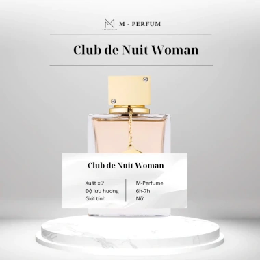 N.EMBYVN Club de Nuit Woman – Nước hoa nữ hương hoa cỏ trái cây, thanh lịch 114k