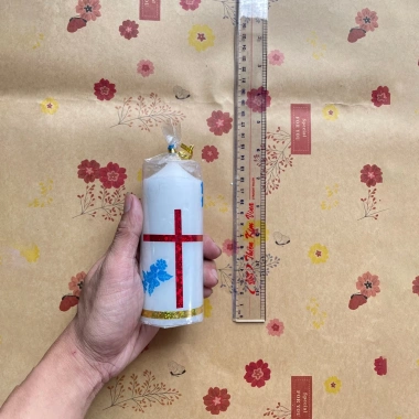 Nến bàn thờ công giáo đa kích cỡ – Đèn cầy 45.000đ, dùng cho lễ lớn, đọc kinh, cầu nguyện 8
