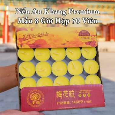 Nến Bơ 100 viên 4h Xinxinhong không khói - Mật Tông VN - Cháy 2-4-8-24h - 51.000đ