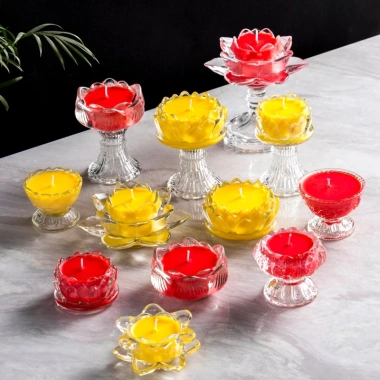 Nến Bơ Đèn Cầy Bơ Thủy Tinh 2 Màu - Không Hóa Chất Độc Hại, Giá Ưu Đãi 18.000₫ 3
