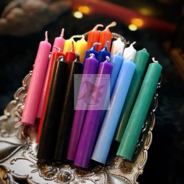 Nến Cây Đèn Cầy Xanh Dương Wisdom Spell - Học Tập Thi Cử, kèm quà, 25.778₫ 3