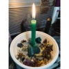 Nến Cây Đèn Cầy Xanh Lá – May Mắn Tài Lộc Spell, Quà Tặng Kèm, Ritual 2