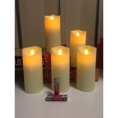 Nến điện tử đèn cầy vỏ nhựa decor - Trang trí bàn tiệc, sự kiện, chỉ 59.000đ