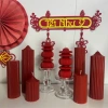 Nến đỏ decor 20cm - Trang trí Tết, Noel, bàn tiệc, giá chỉ 50.000đ 4