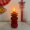 Nến đỏ decor 20cm - Trang trí Tết, Noel, bàn tiệc, giá chỉ 50.000đ 10