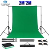 Nền Đứng Photo Studio 2x2m Muslin Xanh Đen Trắng Giá chỉ 135.030 VND