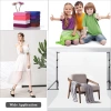 Nền Đứng Photo Studio 2x2m Muslin Xanh Đen Trắng Giá chỉ 135.030 VND 9