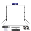 Nền Đứng Photo Studio 2x2m Muslin Xanh Đen Trắng Giá chỉ 135.030 VND 10
