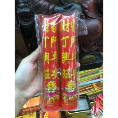 Nến phòng gió chống gió - Đèn cầy 36.000đ giảm còn 30.000đ, giữ lửa ổn định, không bị tắt
