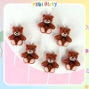 Nến sinh nhật gấu nâu đáng yêu - Đèn cầy ngộ nghĩnh, phụ kiện bánh kem, giá 12.500₫ 6