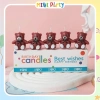 Nến sinh nhật gấu nâu đáng yêu - Đèn cầy ngộ nghĩnh, phụ kiện bánh kem, giá 12.500₫ 8