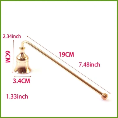 Nến Snuffers Kim Loại Wick Bình Chữa Chuông - Dụng Cụ Trang Trí Nhà Tắm Sinh Nhật, Giá 55.000 VND