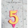 Nến số đèn cầy trang trí bánh - Hộp 20 chiếc, giá siêu ưu đãi 18.000₫ 7