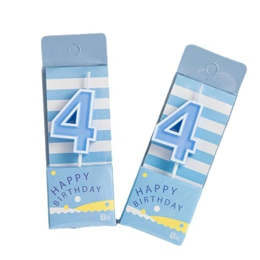 Nến số sinh nhật Pastel xinh xắn - Nến cắm bánh trang trí dễ thương, giảm còn 9.500₫ 8