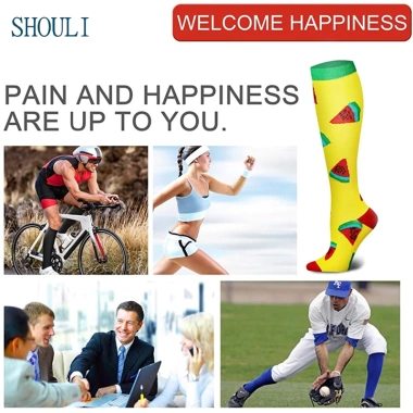 Nén Socks SHOULI 30mm Hg Phụ Nữ - Mệt mỏi? Giảm đau tĩnh mạch, thể thao - 37.838 VND