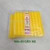 Nến Thắp Sáng 1kg Giá Sỉ Nhiều Size Màu Vàng Đỏ Trắng - Chỉ 29.800đ 2