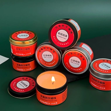 Nến thiếc hộ gia đình chống thấm, chống gió, sinh tồn, chiếu sáng khẩn cấp – Giá ưu đãi 26.400₫ 2
