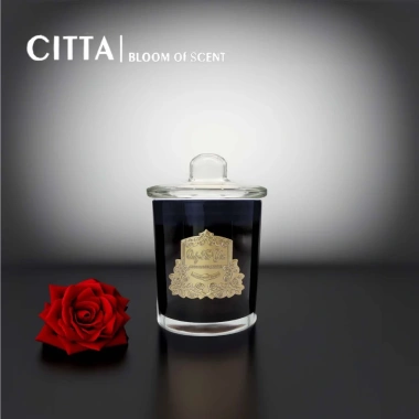 Nến Thơm 2 Bấc CITTA ONLY FOR YOU - Hũ Thủy Tinh Trang Trọng, Hương Thư Giãn, Dễ Ngủ