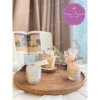 Nến thơm cốc bọc voan hương tinh dầu tự nhiên - quà cưới, sự kiện, doanh nghiệp 42.000 7