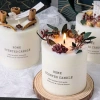 Nến Thơm Hoa Cỏ Handmade Hương Tự Nhiên 49k - Thư Giãn, Quà Tặng, Decor
