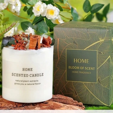 Nến Thơm Hoa Cỏ Handmade Hương Tự Nhiên 49k - Thư Giãn, Quà Tặng, Decor 2 Nến Thơm Hoa Cỏ Handmade Hương Tự Nhiên 49k - Thư Giãn, Quà Tặng, Decor 2