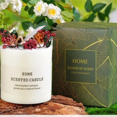 Nến Thơm Hoa Cỏ Handmade Hương Tự Nhiên 49k - Thư Giãn, Quà Tặng, Decor 3 Nến Thơm Hoa Cỏ Handmade Hương Tự Nhiên 49k - Thư Giãn, Quà Tặng, Decor 3