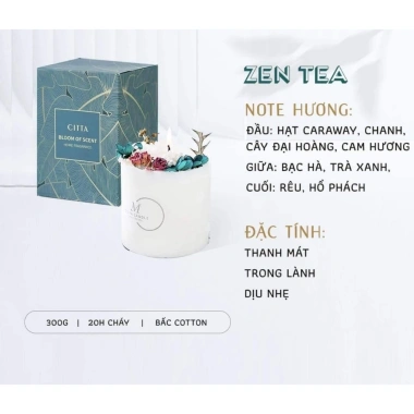 Nến Thơm Hoa Khô CITTA Handmade Trang trí phòng, quà sinh nhật & lễ tết - giảm còn 114.500₫ 9 Nến Thơm Hoa Khô CITTA Handmade Trang trí phòng, quà sinh nhật & lễ tết - giảm còn 114.500₫ 9