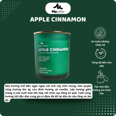 Nến thơm Manor Candle MACEHO 7.4oz 230g Tinh dầu cao cấp nhập khẩu, không khói, 275.000₫ 5 Nến thơm Manor Candle MACEHO 7.4oz 230g Tinh dầu cao cấp nhập khẩu, không khói, 275.000₫ 5