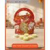 Nến thơm Tealight Sả Chanh WAX AIR CONCEPT 12 viên - Khử mùi, đuổi muỗi, trang trí Tết Rồng Thỏ siêu xinh