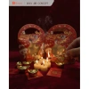 Nến thơm Tealight Sả Chanh WAX AIR CONCEPT 12 viên - Khử mùi, đuổi muỗi, trang trí Tết Rồng Thỏ siêu xinh 4
