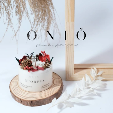 Nến thơm thủ công ZODIAC trụ thấp đế gỗ, hoa khô, tinh dầu thiên nhiên - chỉ 203.840₫ 3 Nến thơm thủ công ZODIAC trụ thấp đế gỗ, hoa khô, tinh dầu thiên nhiên - chỉ 203.840₫ 3