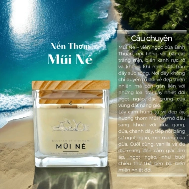 Nến Thơm Thư Giãn Ngủ Ngon Harmony Home Essence Vietnam 100g - Mùi Chữa Lành, Giá 220.000