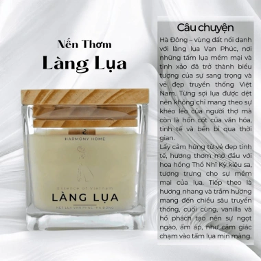 Nến Thơm Thư Giãn Ngủ Ngon Harmony Home Essence Vietnam 100g - Mùi Chữa Lành, Giá 220.000