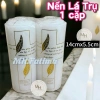 Nến trụ, Nến lá Đèn cầy cặp - Giá ưu đãi 65.000₫, ánh sáng ấm áp 3