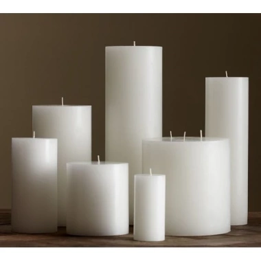 Nến trụ tròn không mùi D6H10 Eden Candle 6x10 cm - 22 màu, giảm 30% chỉ 70.000₫