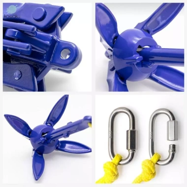 Neo Grapnel gấp 0,5kg – Móc lật bền cho câu cá trượt tuyết, giá ưu đãi 397,100₫
