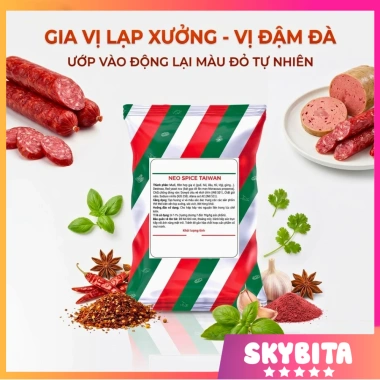 Neo Spice Taiwan - Hỗn Hợp Gia Vị Ướp Lạp Xưởng & Thịt Chế Biến 1kg/200g-500g Giá 72.000đ Giảm Sốc