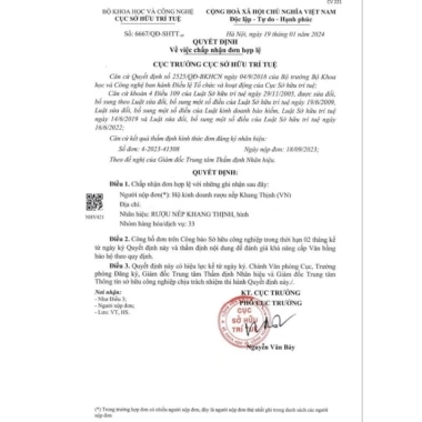 Nếp Cái Hoa Vàng 50° 1L – Ngâm đa dạng, thơm ngon loại 1, giá ưu đãi 79.000 VNĐ 4