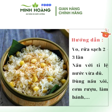 Nếp Cái Hoa Vàng PMT Chính Hãng - Giá 69.000, Giảm 16.490, Cty Phú Minh Tâm