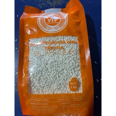 Nếp cái hoa vàng thơm lức 1kg - Giá giảm 43.000đ, hạt dẻ thơm ngon, bảo quản lâu