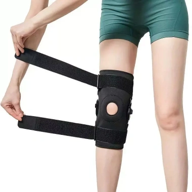 Nẹp Đầu Gối Điều Chỉnh 2 Bên + Miếng Đệm Gel Bánh Chè – Hỗ Trợ Khớp Nam Nữ