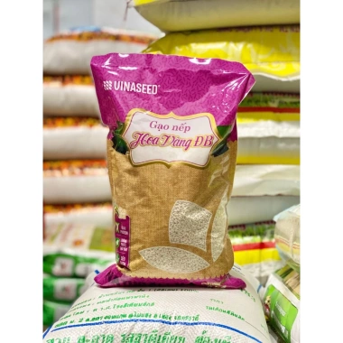 Nếp Hoa Vàng ĐB Vinaseed 1kg - Giá gốc 102.000đ, giảm còn 85.000đ, thơm ngon, chất lượng cao, an toàn cho sức khỏe 2 Nếp Hoa Vàng ĐB Vinaseed 1kg - Giá gốc 102.000đ, giảm còn 85.000đ, thơm ngon, chất lượng cao, an toàn cho sức khỏe 2