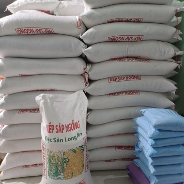 Nếp ngỗng 5kg - Dẻo, thơm, thích hợp nấu xôi, cơm nếp, bánh - Giá chỉ 49.000₫ 4