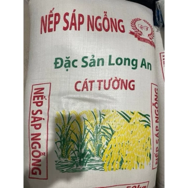 Nếp sáp ngỗng 50kg Long An - Ngon mềm dẻo cho xôi, bánh tét, bánh ú - Giá ưu đãi 525.000₫