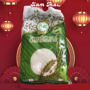 Nếp Thái Lan Loại 1 Thơm Dẻo Ngon 5kg - Chất Lượng Cao, Giá ưu đãi 219.999₫
